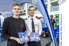 Stoisko Politechniki Rzeszowskiej na targach Edu Salon,